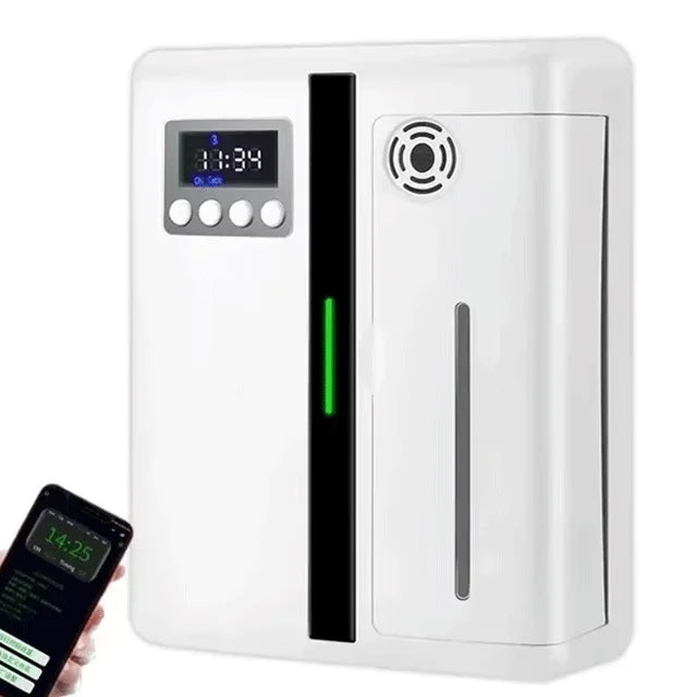Wall Mounted Scent Air Machine For Home Waterless Essential Oil Diffuser Bluetooth Hotel Collection Diffuser For Room Spa Office