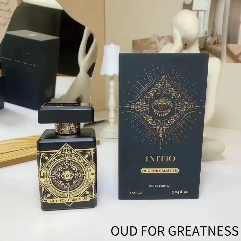 90ml Refined Unisex Fragrance High-End Lasting Oriental Woody Eau De Parfum Infused with Amber Rose Vanilla Oud Signature Scent
