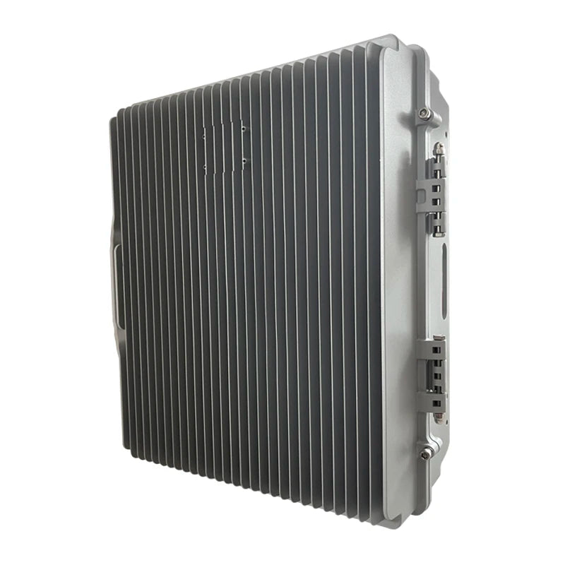 AY5G-220W Anti-Drone Security Box IP67 Wifi Ribbed Steel Aluminum Case for Directional Antenna Manufacturing