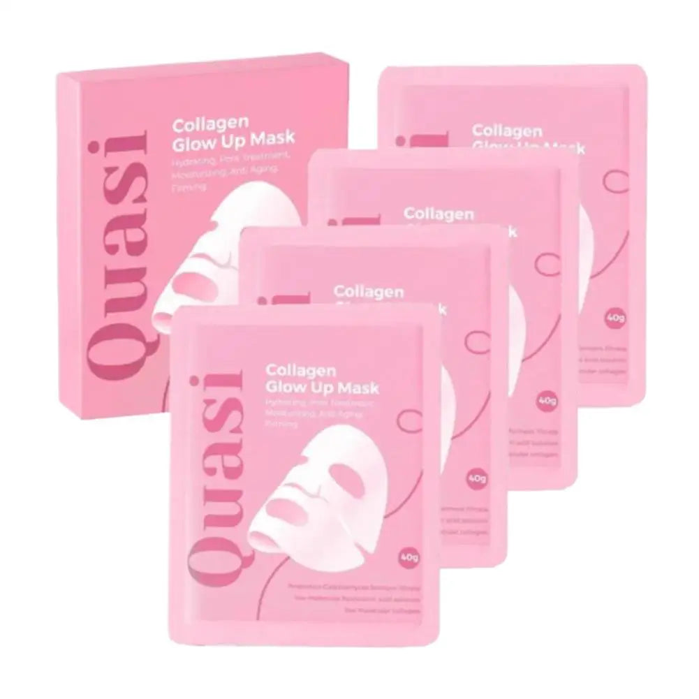 Korean Moisturizing Firming Bio Collagen Overnight Masks Professional Night Repairing Mask 4pcs Set Quasi Collagen Glow Up Mask