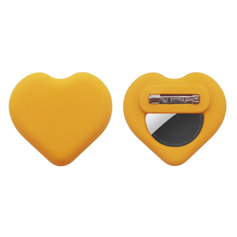 New AirTag Hidden Holder for Kids,Silicone AirTag Case with Safety Pin,Tracker Anti-Lost Cover for Kids,Elderly,Luggage,Clothing