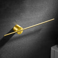 40/50cmTowel Bar Towel Rack Wall Mounted Bath Towel Holder Aluminum Bathroom Shelf Kitchen Storage Rack