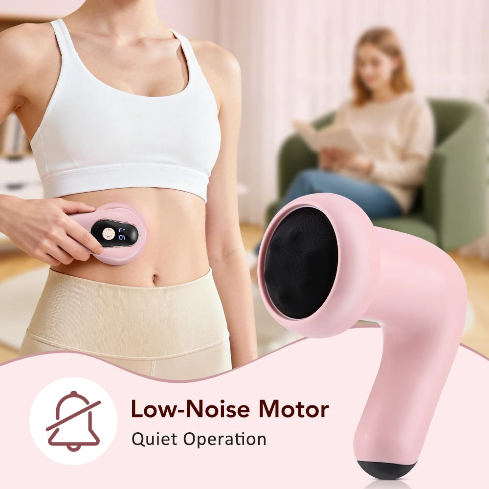 5 IN 1 Electric Fat Burner Body Slimming 6 Level Vibration Massage Anti Cellulite Portable Abdomen Massager Waist Leg Shaping