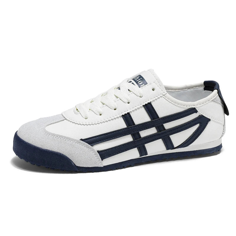 Fashion Couple Canvas Shoes Classic Design Green Leather Casual Shoes For Men Trendy Low-cut Lightweight Original Men's Sneakers