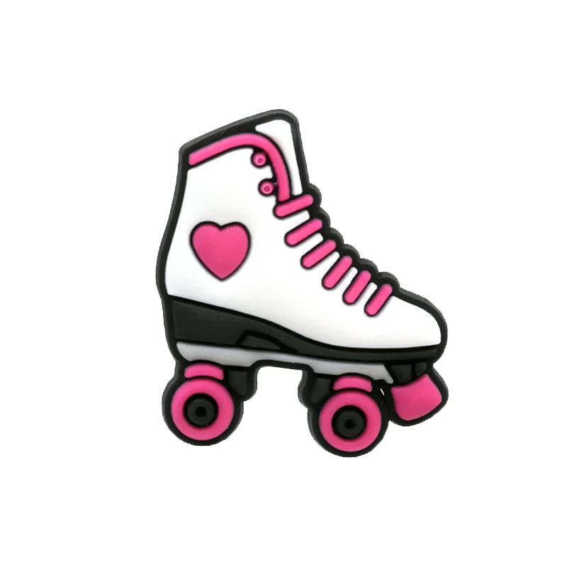 1pcs PVC Make Up Style Shoe Charms Women Girls Sandal Accessories Lipstick Perfume Shoe Decorations Pins for Gifts Clog Buckles