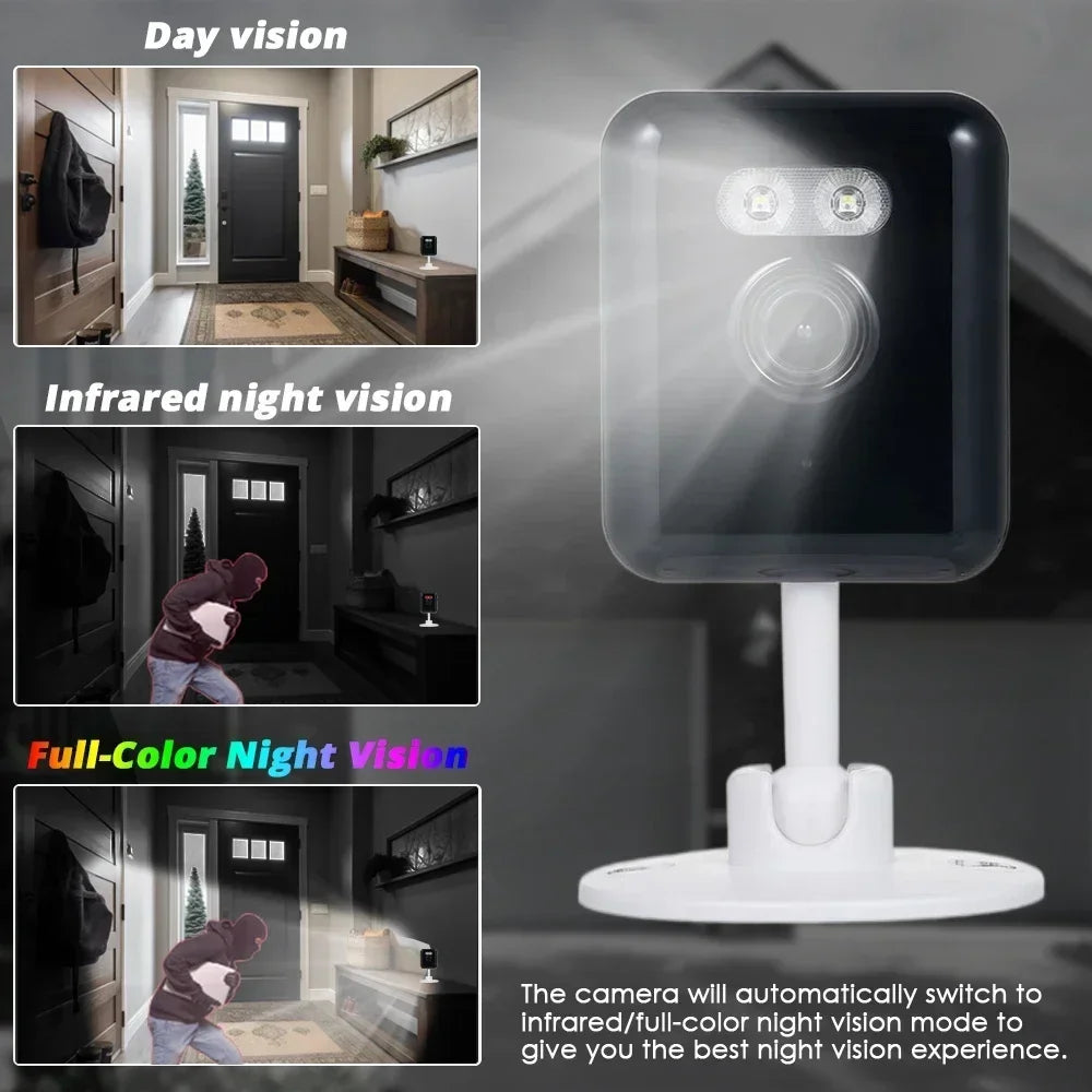 Wifi Wireless Security CCTV Camera 5MP Indoor Mini video Surveillance Camera Motion Detection Smart Life Baby Monitor Tuya Smart
