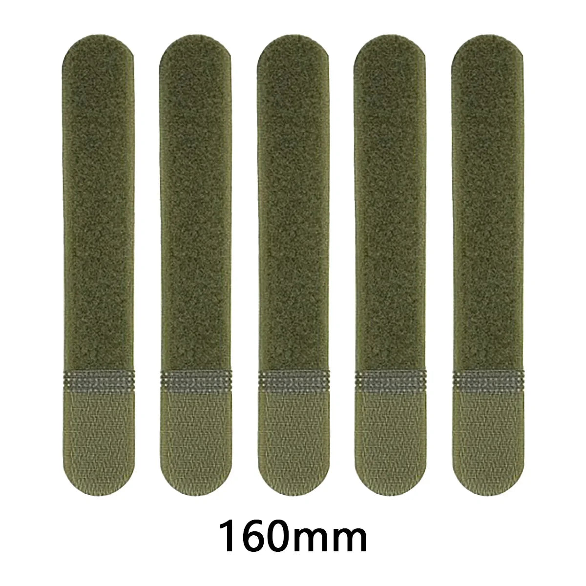 Reusable Nylon Cable Ties Straps With Hook Loop Fastener For Backpack Organizer Cord Grip Wrapping Buckle Webbing Fix