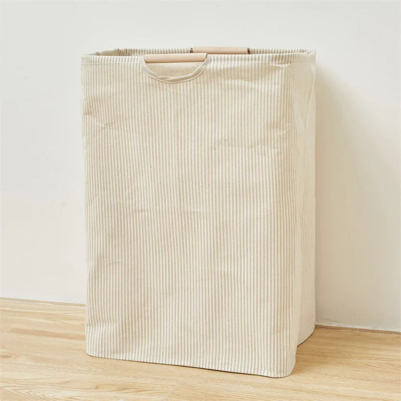Waterproof Laundry Basket Cotton Linen Dirty Clothes Baskets Laundry Organizer Foldable Sundries Storage Bag Foldabling Hamper