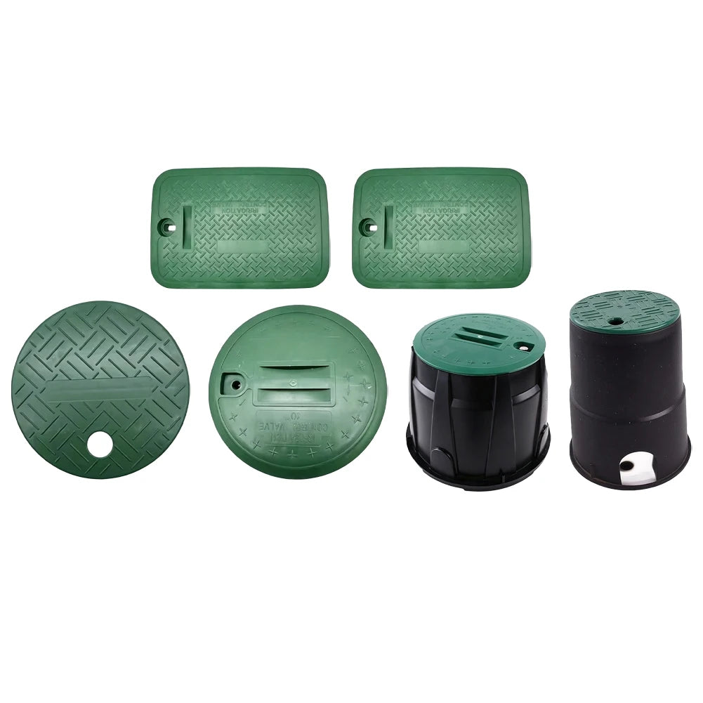 12-inch Valve Box Lid Visibility In Landscape Irrigation Accessories For Gardens Weather Resistant Easy Installation