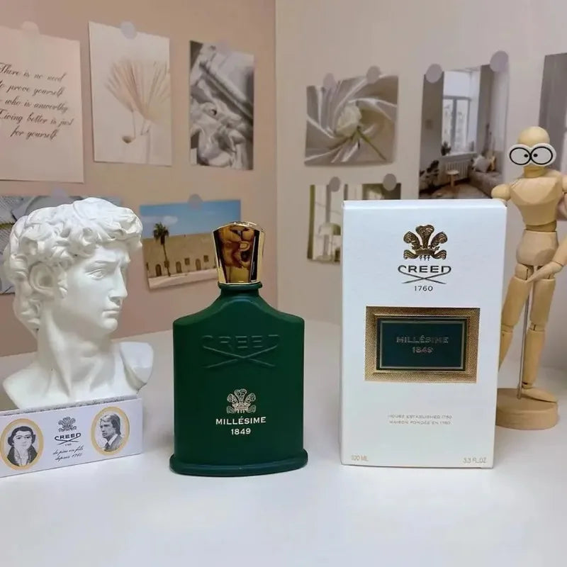 The Creed Brand New Aventus Eau de Parfum  Water Santal Perfume Green Irish Tweed Eau De Parfum Spray for Unisex High-quality