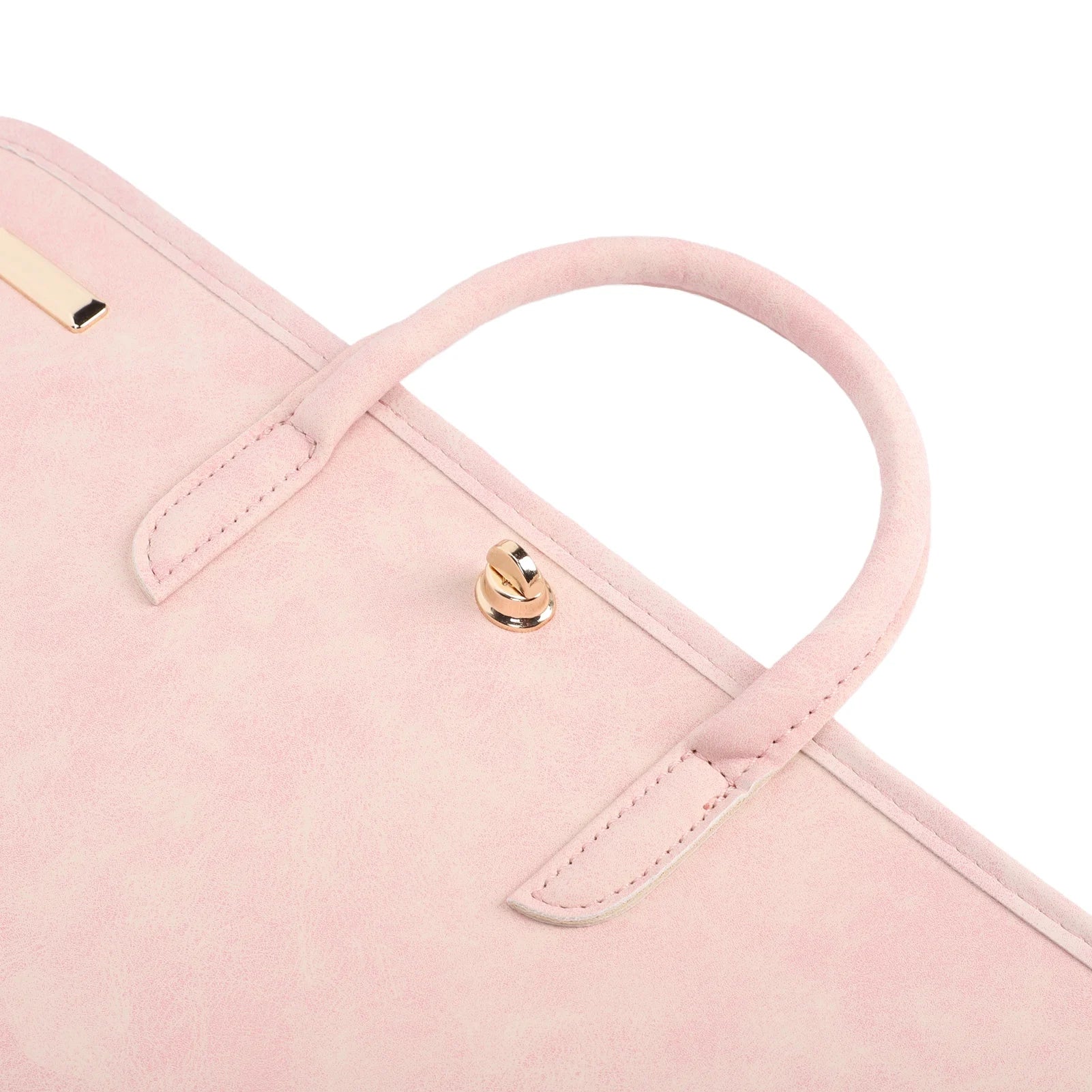 Laptop Sleeve with Handle PU Laptop Case Roseate Stylish Water Proof Laptop Sleeve Protective Bag with Handle for 14 Inch Laptop