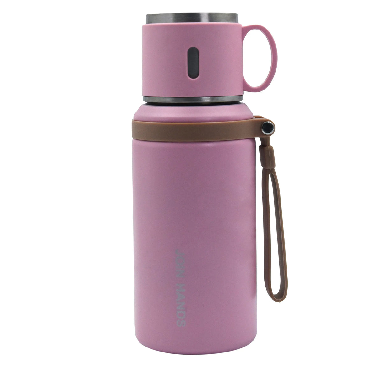 Premium Travel Coffee Mug Stainless Steel Double-Wall Leak-Proof 600ml Thermos Bottle for Office Business Style Tea & Coffee