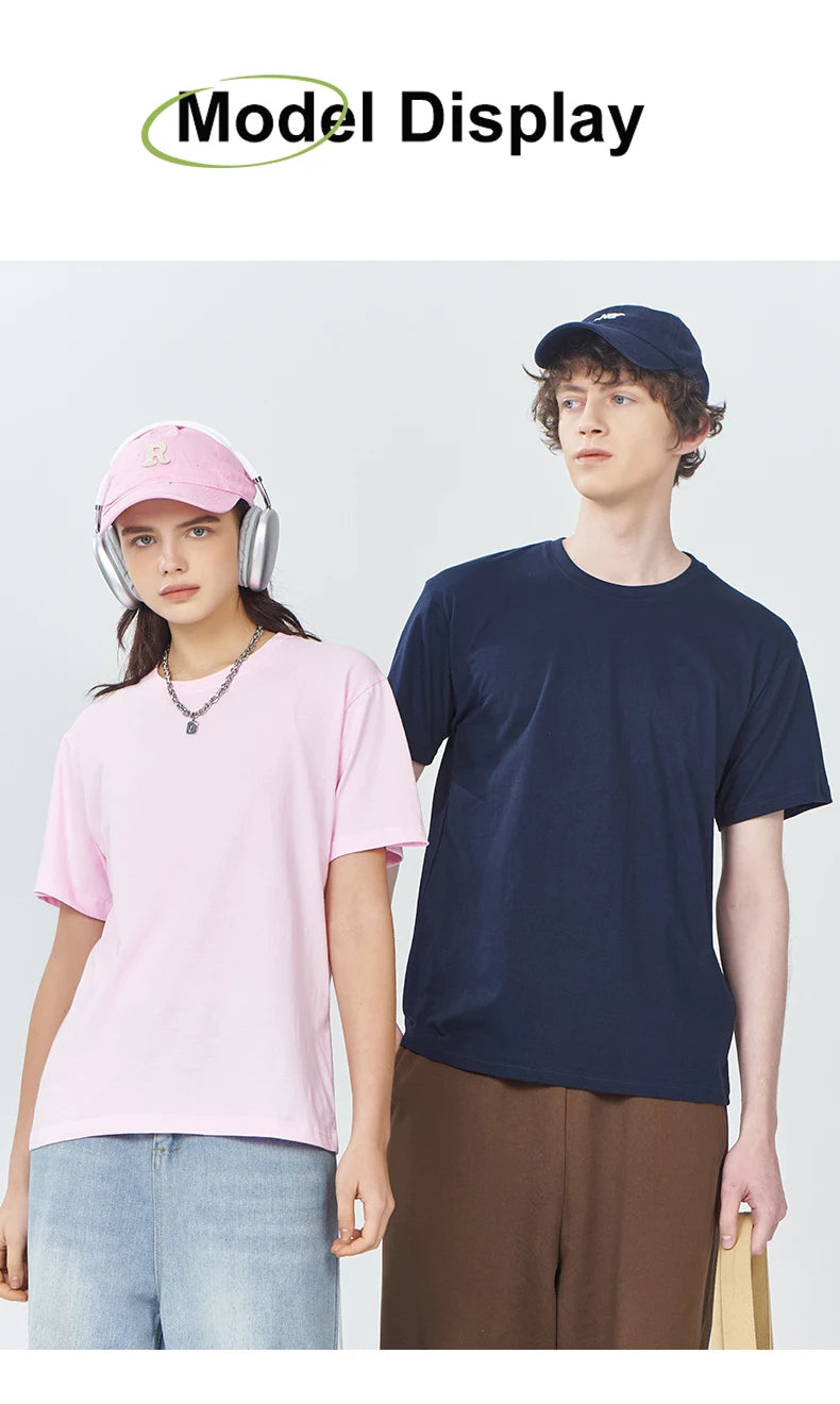 I Can Do It But I Don'T Want To Doprint Men T Shirts Summer Hip Hop Short Sleeve Cotton Y2K Loose Clothes O-Neck T-Shirt