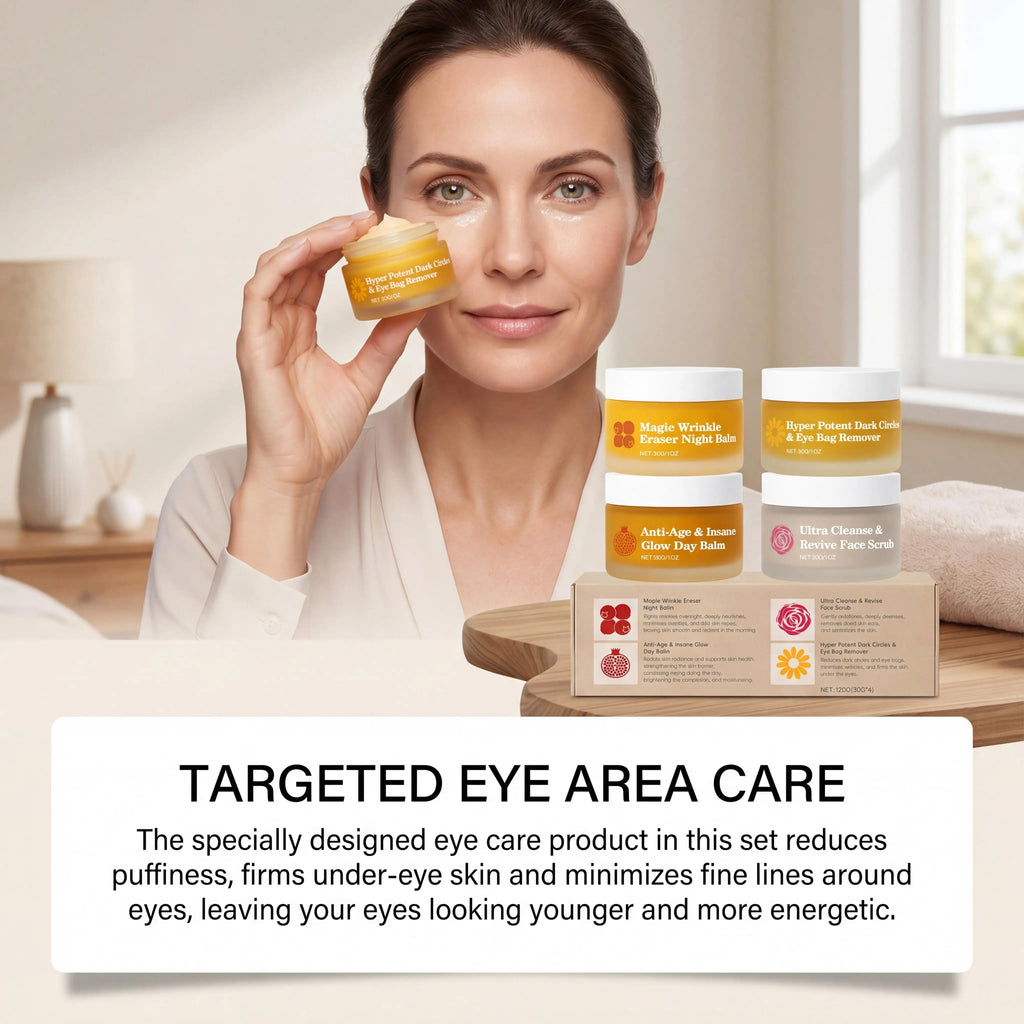 Day Night Skincare Set Gentle Repair Skin Barrier Hydrating Brightening Skins Reduce Wrinkle Dullness Eye Face Skincare Combo