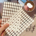 2pcs Nail Art Display Adhesive Tabs, Double-Sided Sticky Tape for False Nails Manicure Tip Holders, Clear Nail Stand Stickers