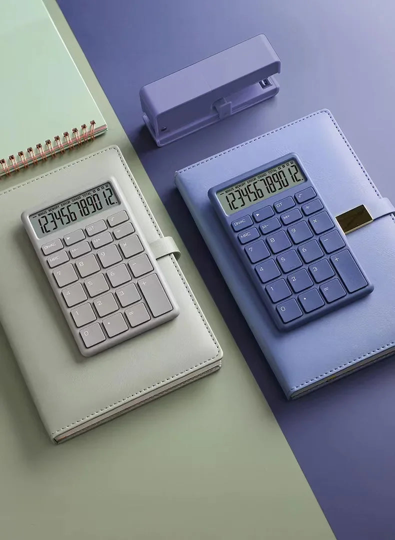 Student Calculator Simple Design Basic Calculator High Sensitivity Button Portable Calculator Student Stationery Supplies