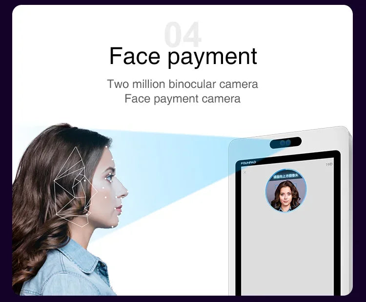 Hospital Self-service Registration Machine Contactless Self-register Service Payment Checkout Kiosk Checking In