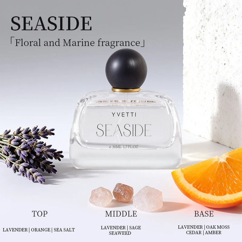 HOPE CHRISTINE Lavender Perfume Eau De Parfum for Women 50ML Long-Lasting Elegant Rural-Style Scent for Romantic Dates