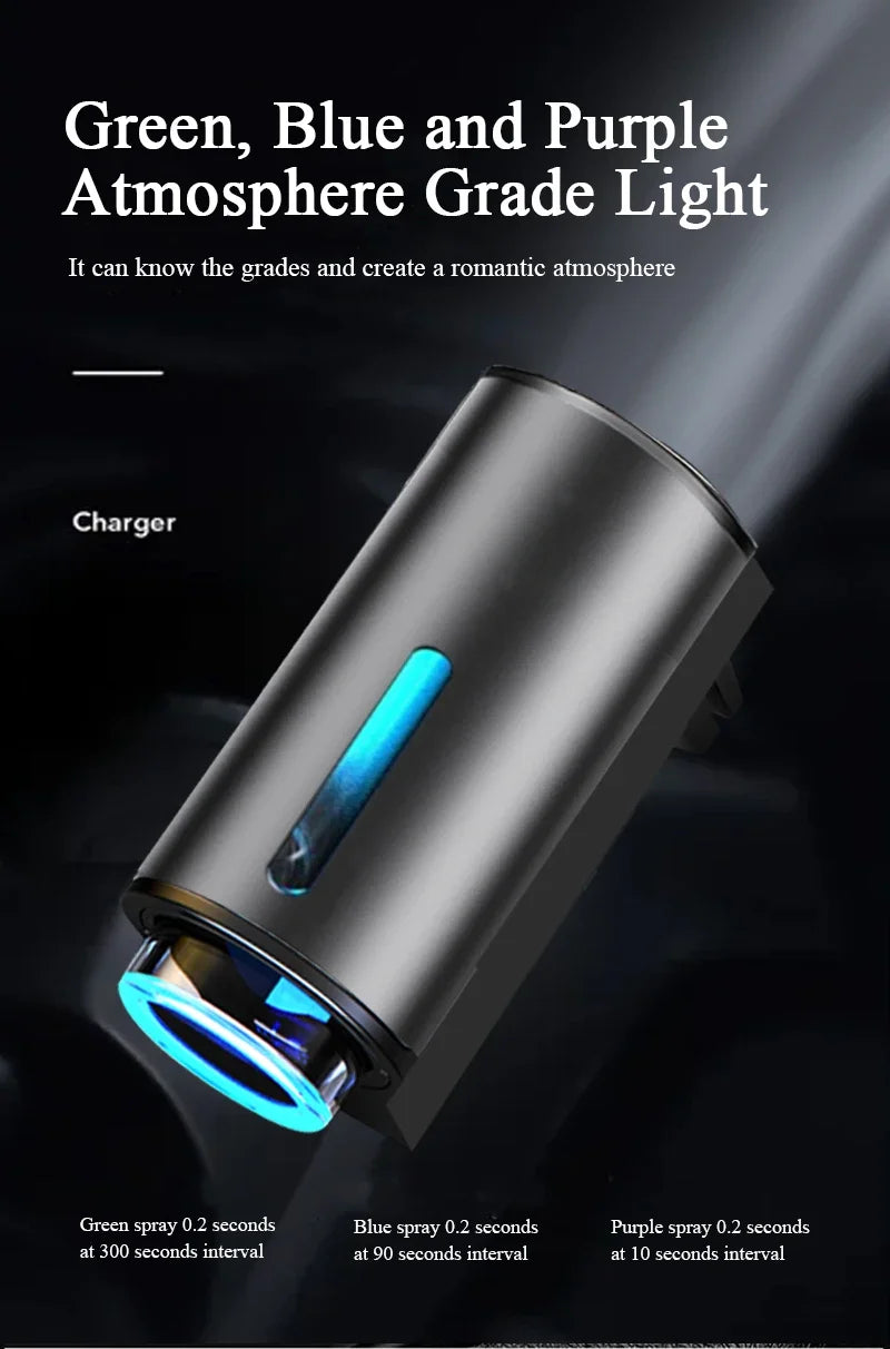 Electric Aroma Diffuser Air Freshener In The Car Air Vent Mist Humidifier For Removing Odors Auto Interior Car Accessories