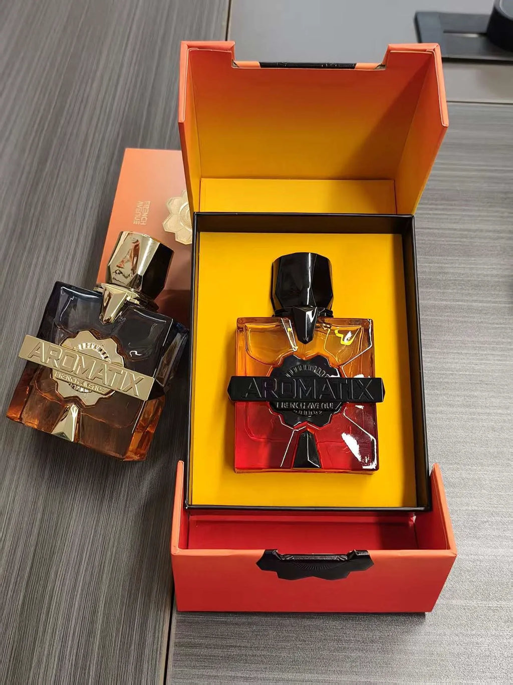 Long Lasting 100ml Perfume, Unisex Woody Amber & Tropical Fruity Floral Fragrance, Luxury Gift Perfume for Him and Her