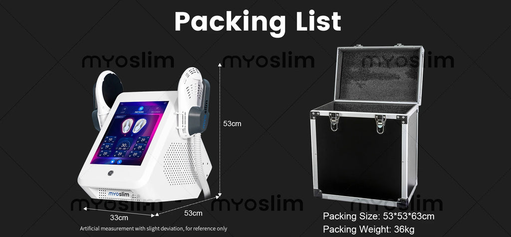 Professional MYOslim 15Tesla EMS Body Shape Machine 6500W Lose Weight Beauty Equipment for Personal and Salon Body Care Use