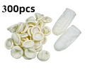 20/300PCS Disposable Fingertips Protector Gloves Natural Rubber Non-slip Anti-static Latex Finger Cots Fingertips rubber gloves