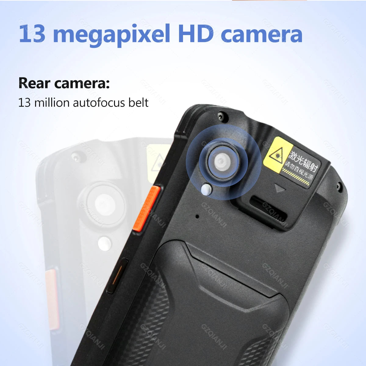 Android 14 Handheld PDA Portable Terminal 1D/2D Barcode Scanner Data Collector with NFC WIFI 4G 3+32GB Running Charger Station