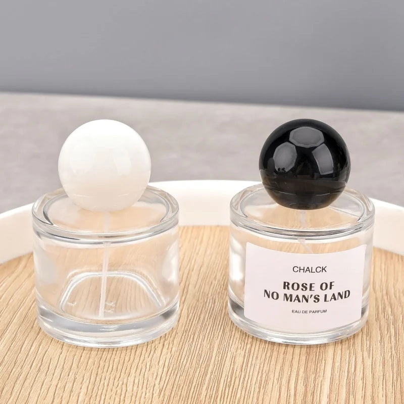 10pcs 30/50ml Empty Clear Glass Spray Bottle Perfume Bottle With Screw Lid Sample Bottle Dispenser Fine Mist Atomizer Portable