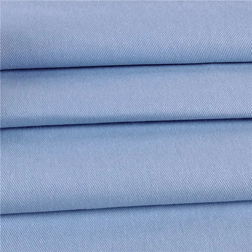 Denim Fabric By The Meter for Sewing Jeans Clothing Coats Dresses Thickened Colored Twill Cotton Handmade Cloth Plain Black Blue