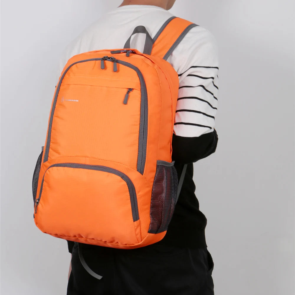 Lightweight Foldable Backpack Men Women Waterproof Packable Backpack Outdoor Travel Hiking Cycling Daypack Camping Shoulders Bag