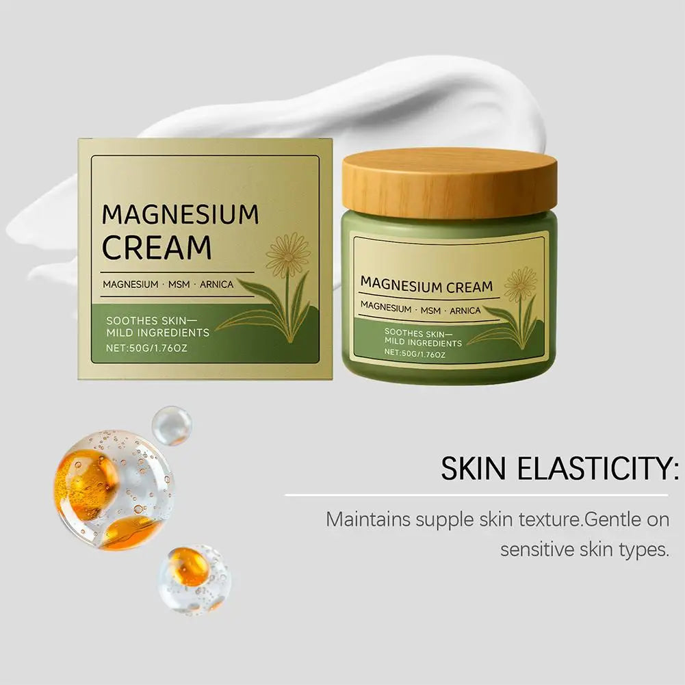 1-3Pcs  Magnesium Soothing Body Cream - Relieves Tension & Muscle Discomfort, Deep Moisturizing Joint Relief Cream for All Skin