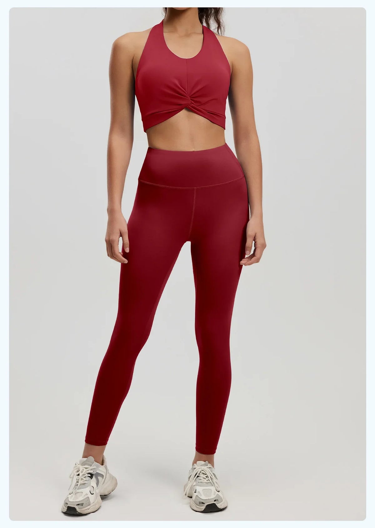 2026 NEW Women's High Elastic Breathable Yoga Vest Neck Back Sports Underwear Double-Sided Brocade with Detachable Chest Pad