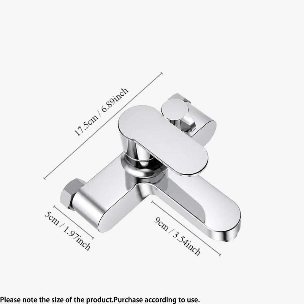 Bathroom Shower Faucet Mixing Valve Shower Set Bathtub Mixing Switch Triple Hot and Cold Faucet