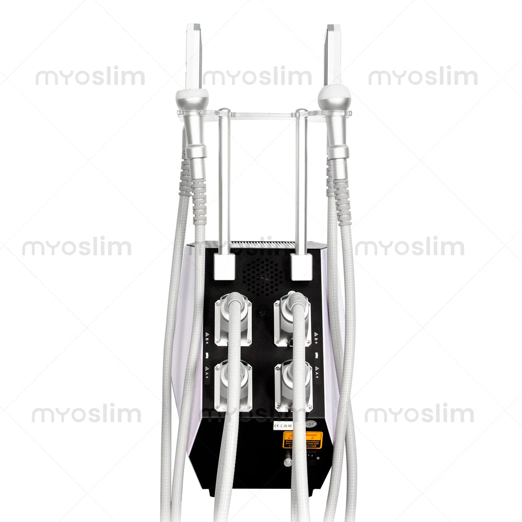Professional Cryoskin Slimming Machine 2 Round Heads 2 Freezing Plates Skin Tightening Cellulite Removal Device