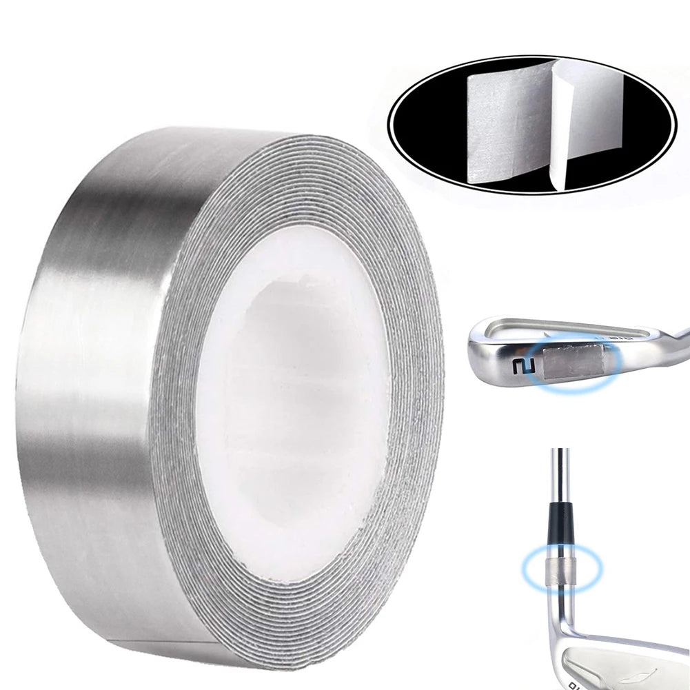 1 Roll Golf Adhesive Lead Tape Lead Weights Golf Club Tennis Racket Iron Putter Tennis Badminton Racket Lead Weight Tape