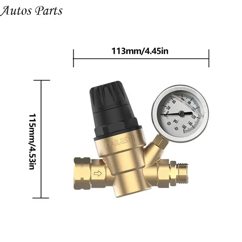 57BA Adjustable RVs Water Pressure Reducer Valves For Long Lasting Performances