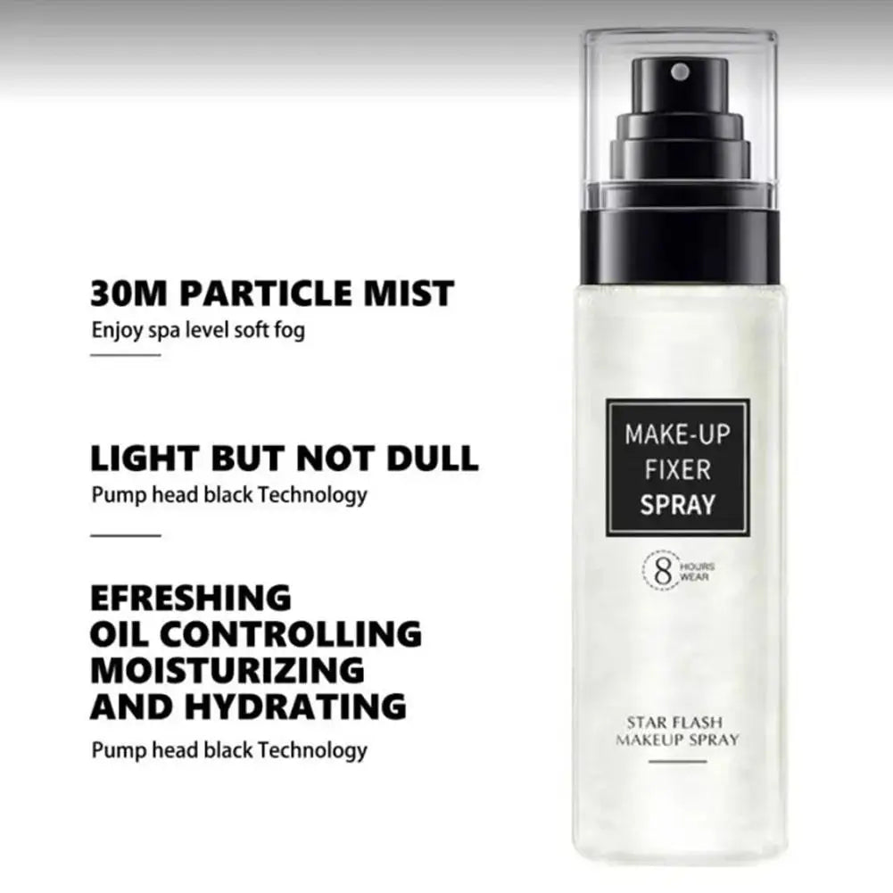 Professional Makeup Setting Spray Quick Drying Finish Mist For Face Foundation Long Lasting Anti-Drop Fixer Spray Beauty Makeup