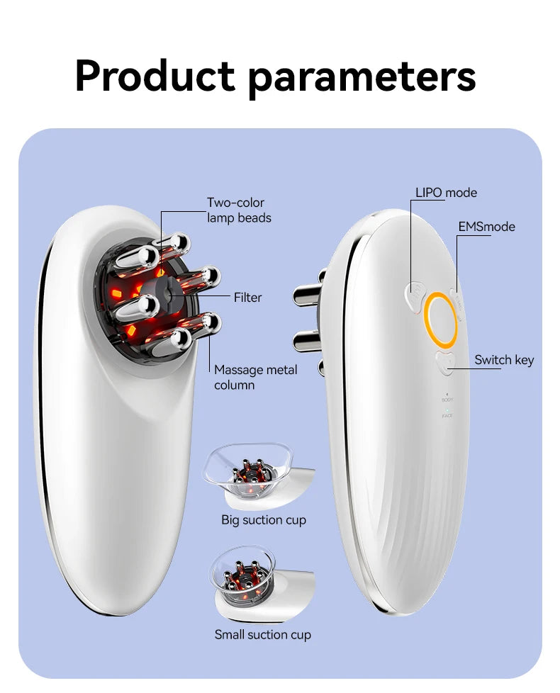 2025 Face & Body Sculpting Massager Body Cellulite Facial Machine Fat Burner Shaping Slimming Device Lose Weight  Massage Tools