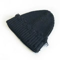 New Fall and Winter Hip Hop Trend Broken Brim Knitted Hat Woman Man Green Grey Black White Hole Cap Warm Hat Bonnets Fall