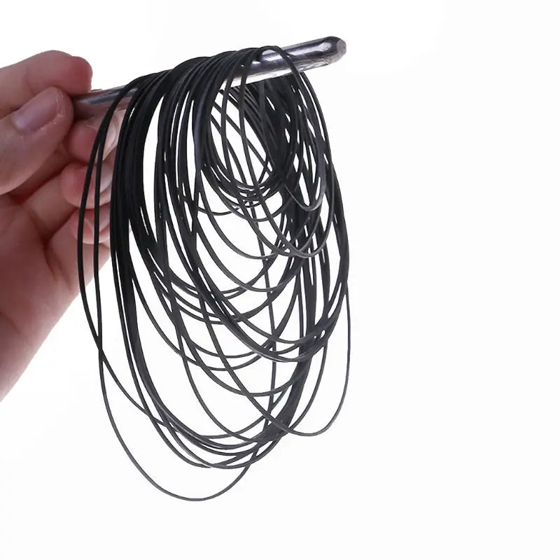 30Pcs Universal Mix Cassette Tape Machine Belts Assorted Common Belt for Recorders CD-ROM Video Machines Walkman DVD