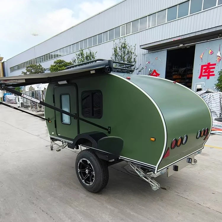 Camp Trailer off Road caravan Car Campers and Rvs Camping Travel Trailer
