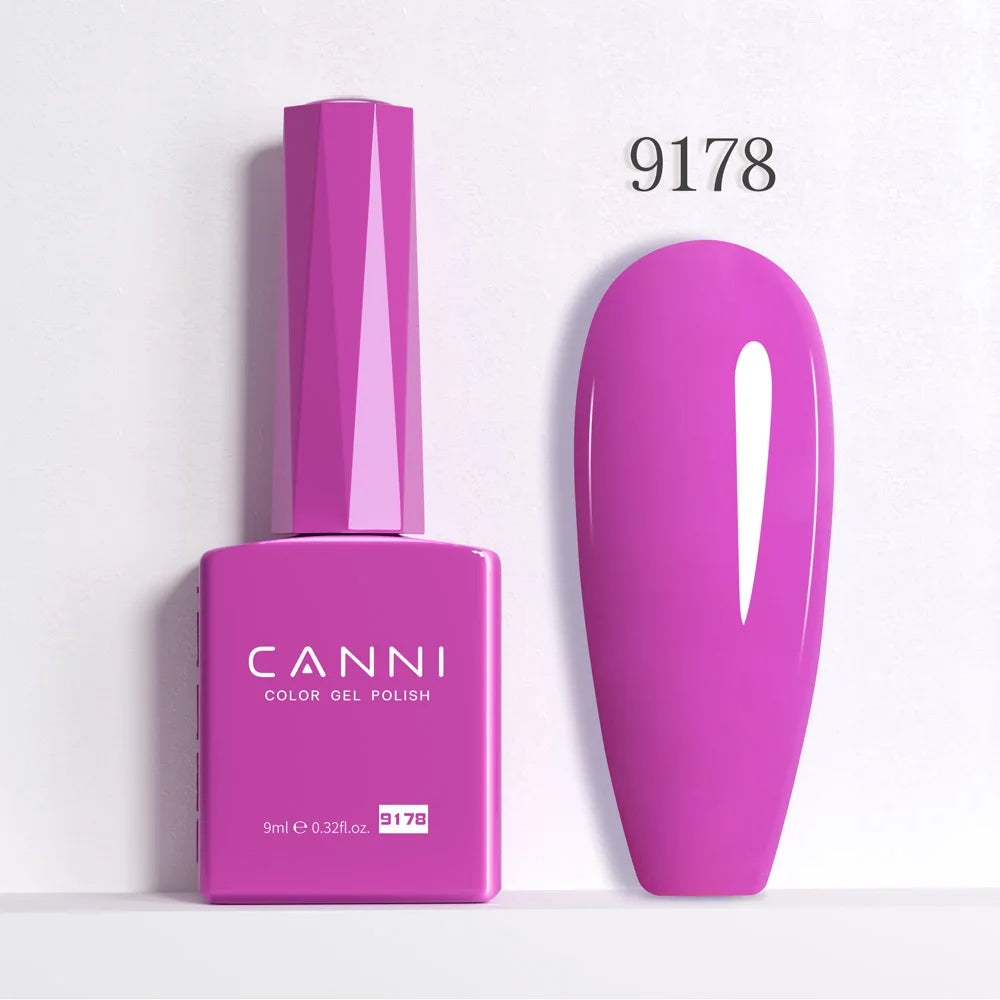 CC8 CANNI 9ml Nail Gel Polish HEMA FREE Summer Nails Color Soak Off UV LED Semi Permanent Smoothy Texture Nail Art Manicure