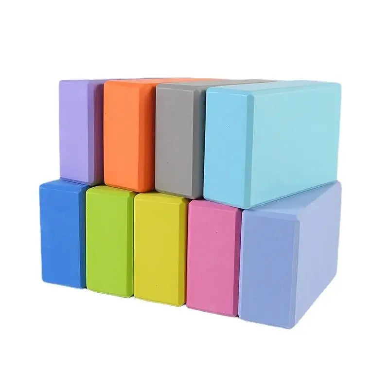 2/3/4PCS Yoga Blocks Made from High-Density Foam Lightweight Supportive And Odor-Free - Essential Yoga Belt Yoga Gear for Women