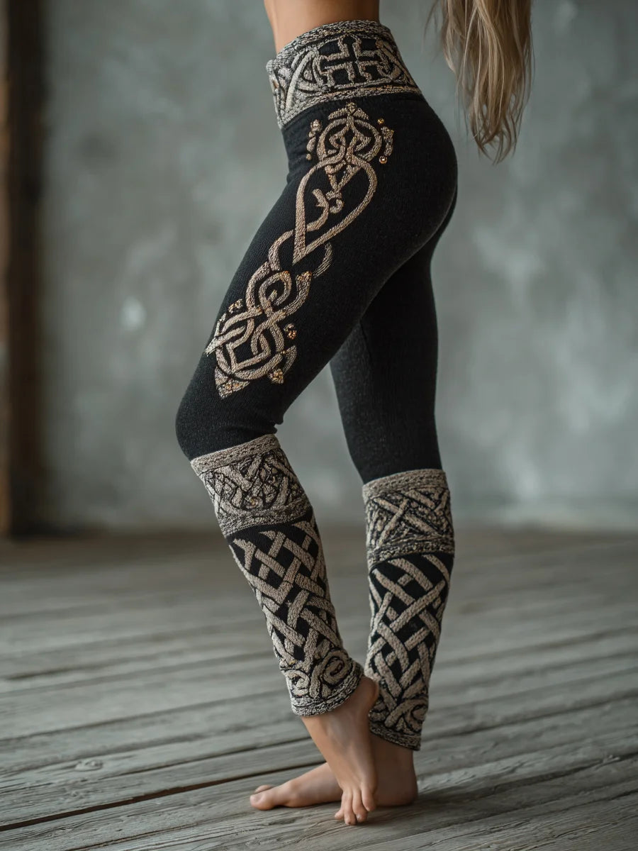 Women's Snow Wolf 3D Print Stretchy Workout Leggings Slim Tights Sexy Yoga Pants Trendy Fashion Clothes