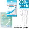 600/300/150/50pcs Ultra-Fine Toothpicks, Home Set, Portable and Disposable Care Floss- Deep Cleaning for Oral Care
