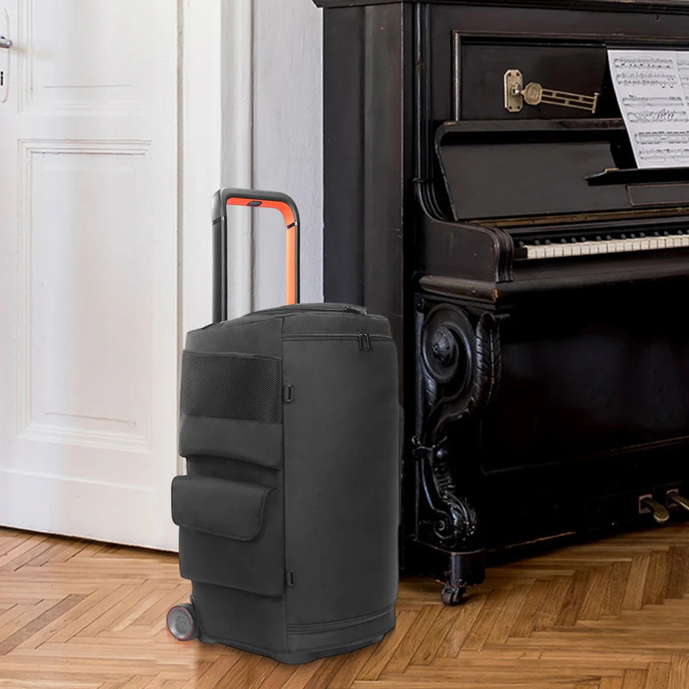 Portable Speaker Dust Case with Mic Pocket Double-Sided Speaker Storage Bag Wear Resist for JBL PARTYBOX 520/110/310/320 Cover