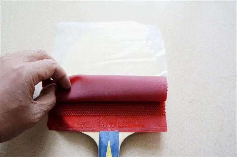 Malathorne Double-sided Adhesive Glue Sheet Paper for Long Pimples-out Rubber OX to Assemble Table Tennis Racket 5pcs/Pack