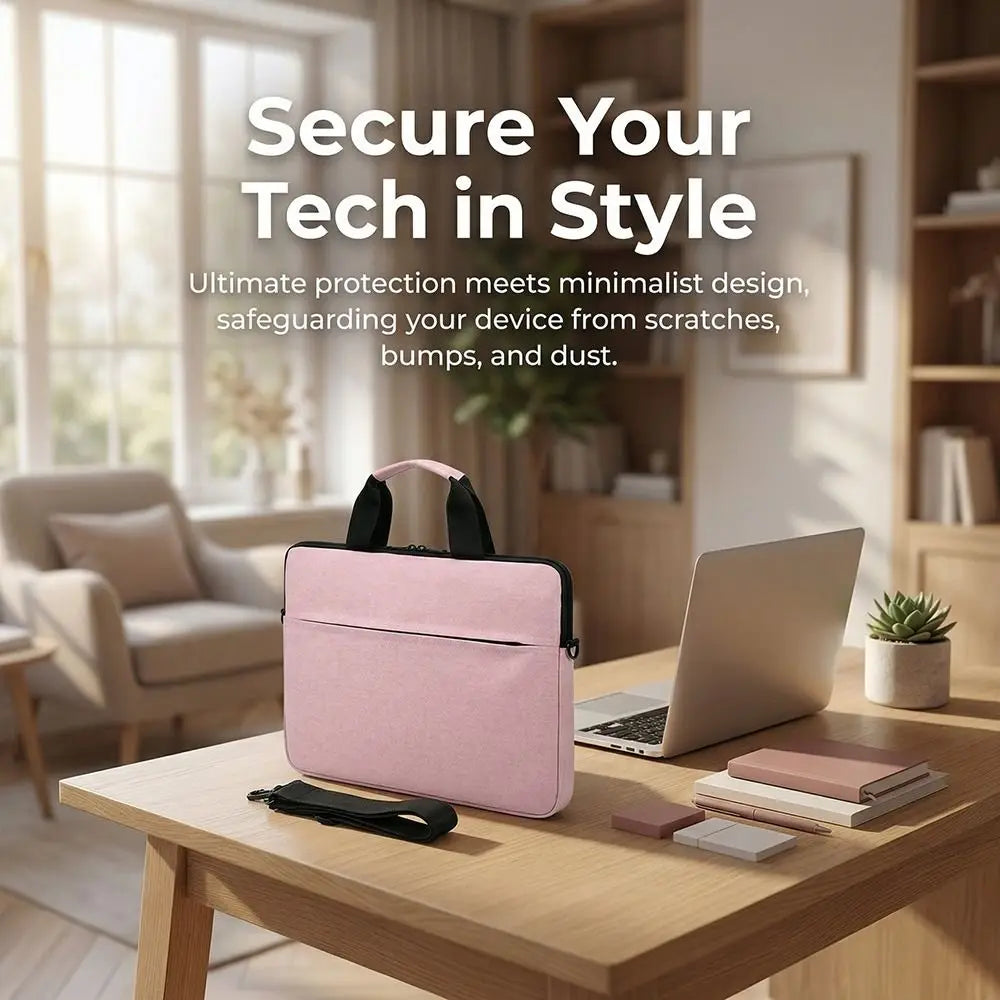 Colorful 15.6Inch Laptop Sleeve Waterproof Adjustable Shoulder Strap Handbag Shockproof Carrying Case Work Office