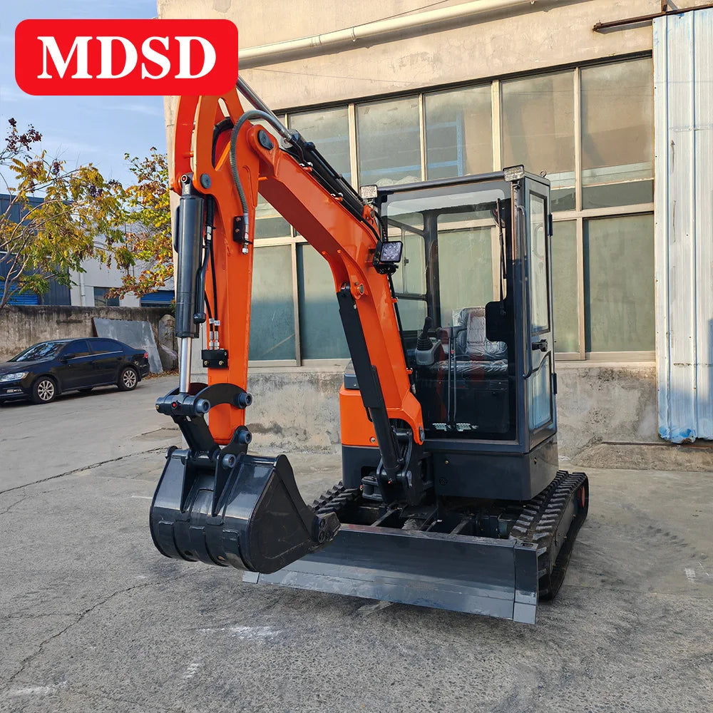 1.5 Ton Small Crawler Digger Euro 5 Factory Direct Sales Hydraulic Excavator Crawler Micro Digger With Kubota Small excavator