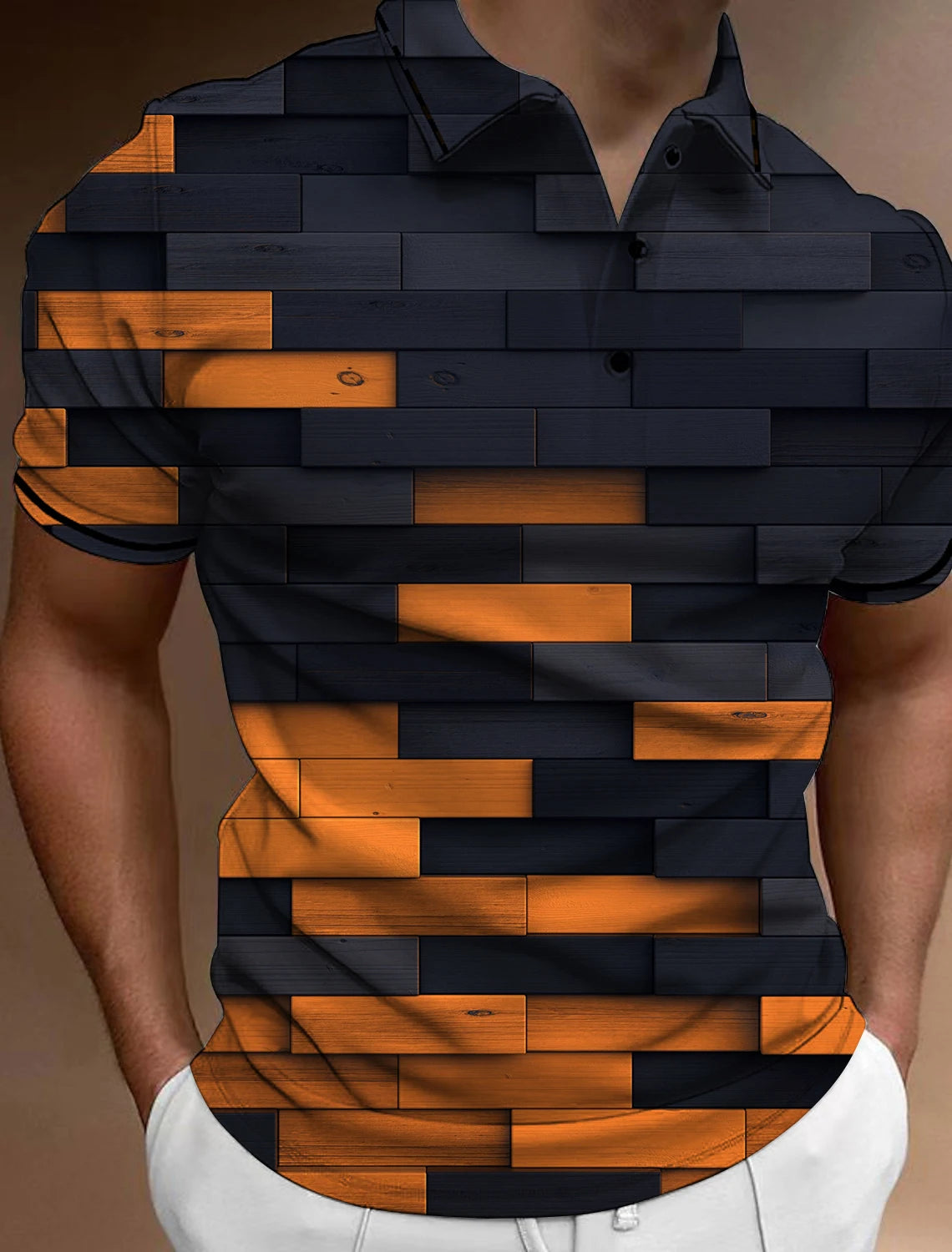 Fashion Men's Button Polo Shirts Casual Summer Short Sleeve Men Male Polo Tee Shirt Men Tops Street Mans Golf Clothing Clothes